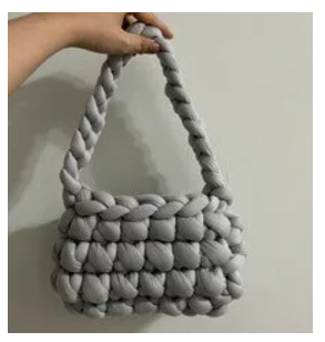 _____Of. The. Day X Qivation TiO2 Crochet Bag