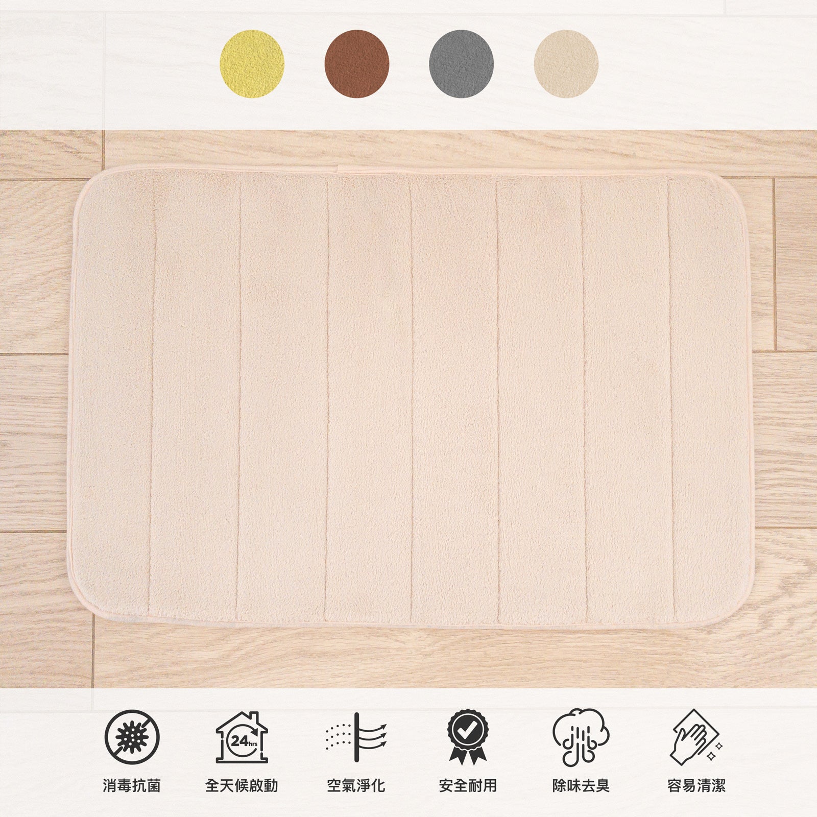 Qivation TiO2 Floor Mat