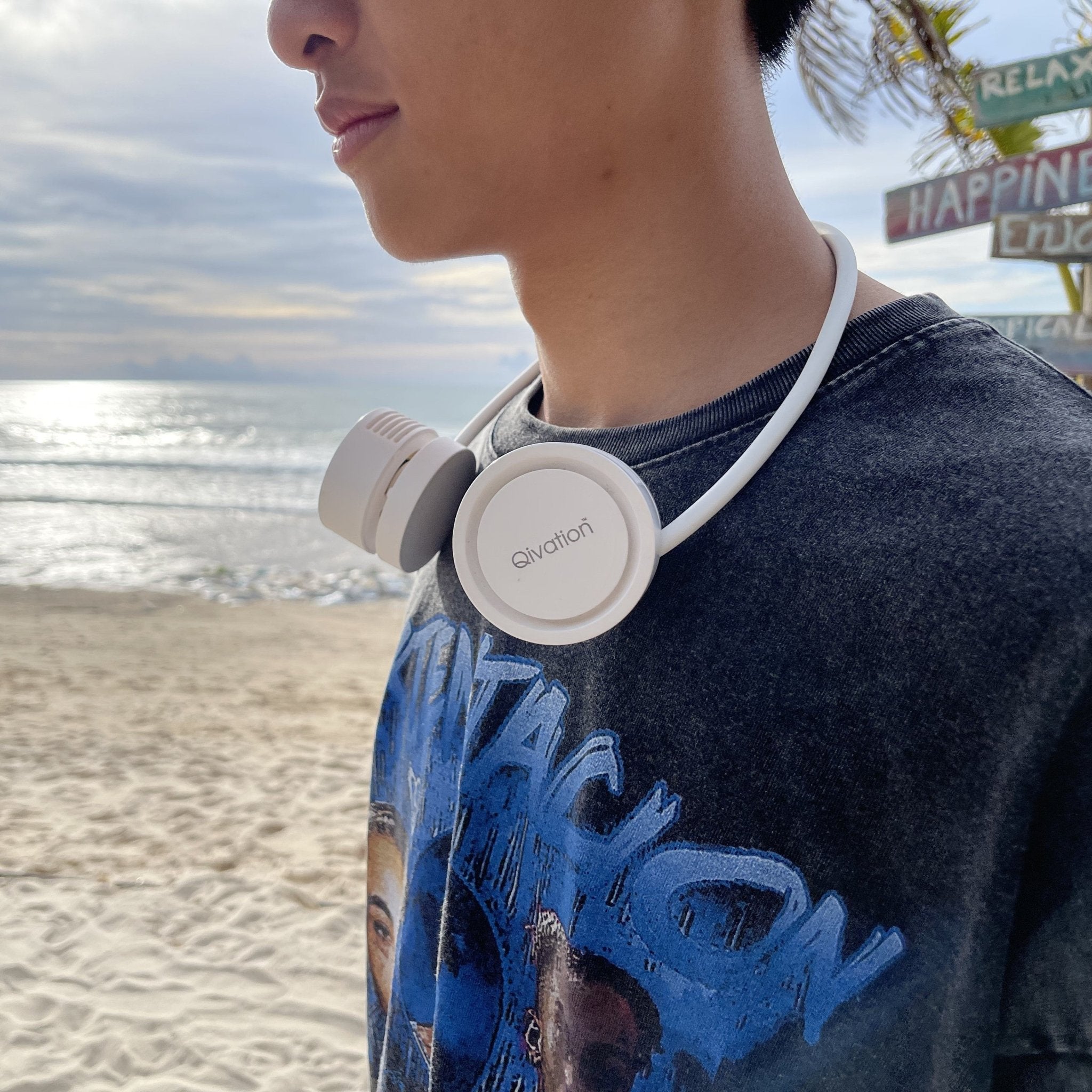 Qivation NIMBLE光觸媒掛頸風扇 - Qivation